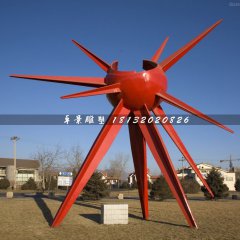 光芒雕塑，不銹鋼廣場(chǎng)雕塑