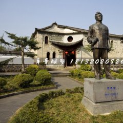 艾思奇銅雕，名人銅雕
