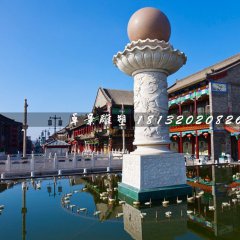 風(fēng)水球石雕，景區(qū)景觀石雕