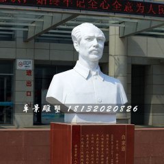 白求恩胸像石雕，醫(yī)院人物石雕