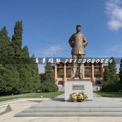 毛主席站像銅雕，廣場(chǎng)偉人銅雕
