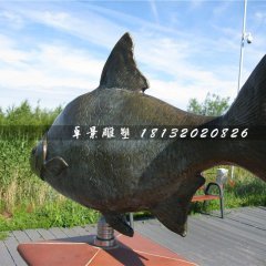 銅雕魚，廣場(chǎng)動(dòng)物銅雕