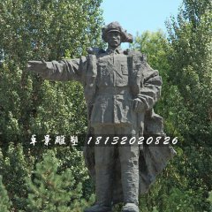 楊靖宇將軍銅雕，抗戰(zhàn)烈士銅雕