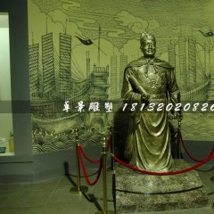 鄭和銅雕，古代英雄銅雕