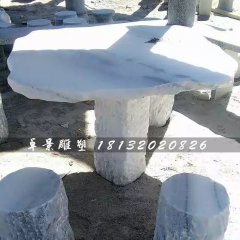 石雕桌椅，大理石桌椅