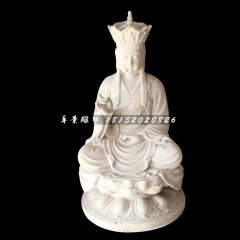 地藏菩薩石雕，漢白玉佛像