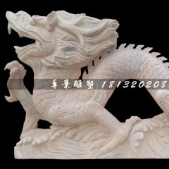 十二生肖石雕，晚霞紅動(dòng)物石雕