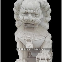 北京獅石雕，小型石獅子雕塑