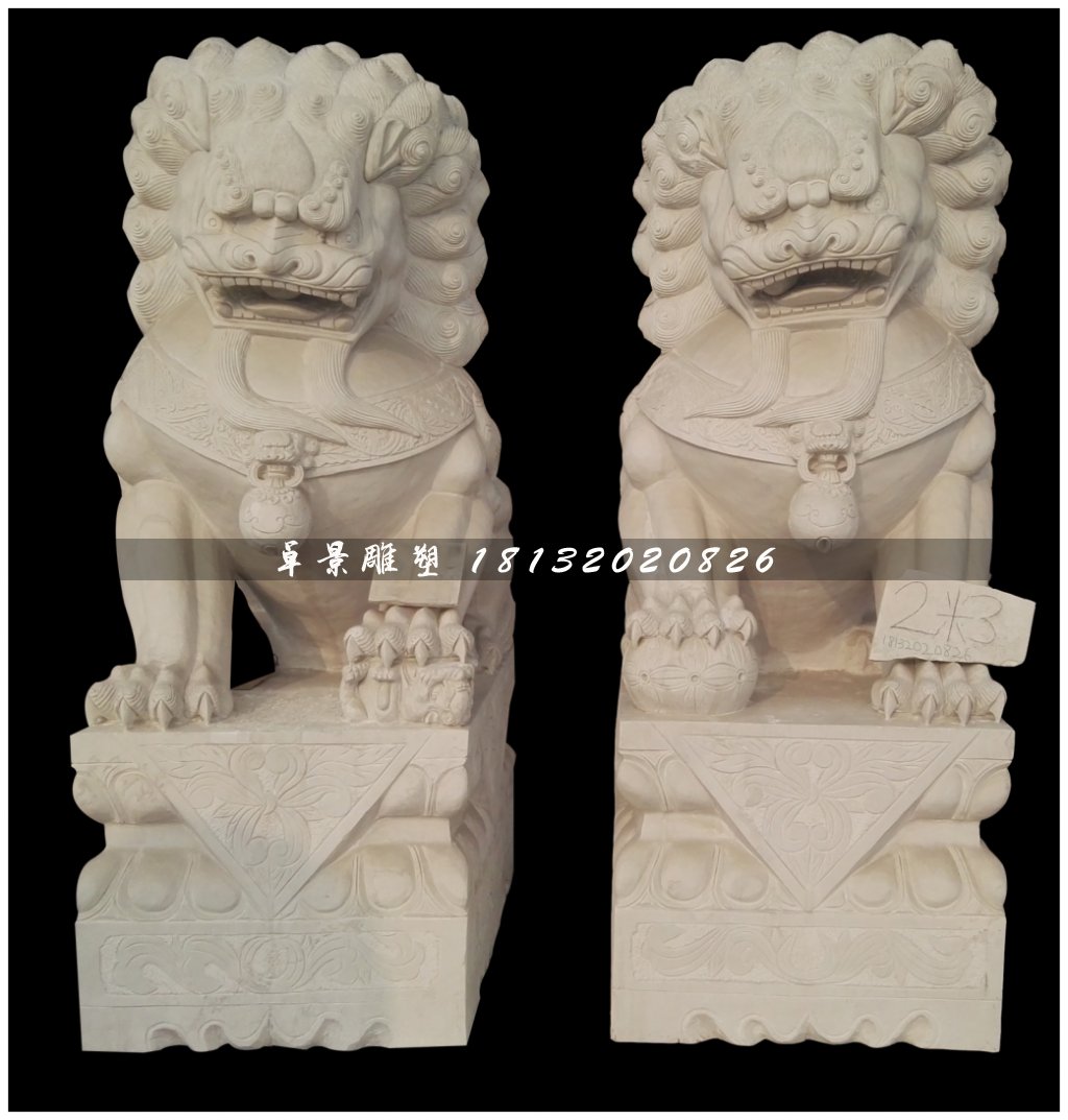 大理石獅子,北京獅石雕