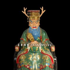 龍王雕塑，玻璃鋼彩繪神仙雕塑