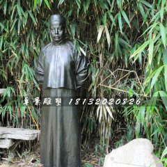 康有為銅雕，清末名人銅雕