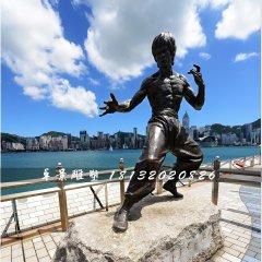 李小龍銅雕，電影明星銅雕