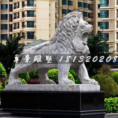 大理石獅子，歐式石獅子