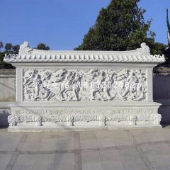 石雕影壁，廣場照壁石雕