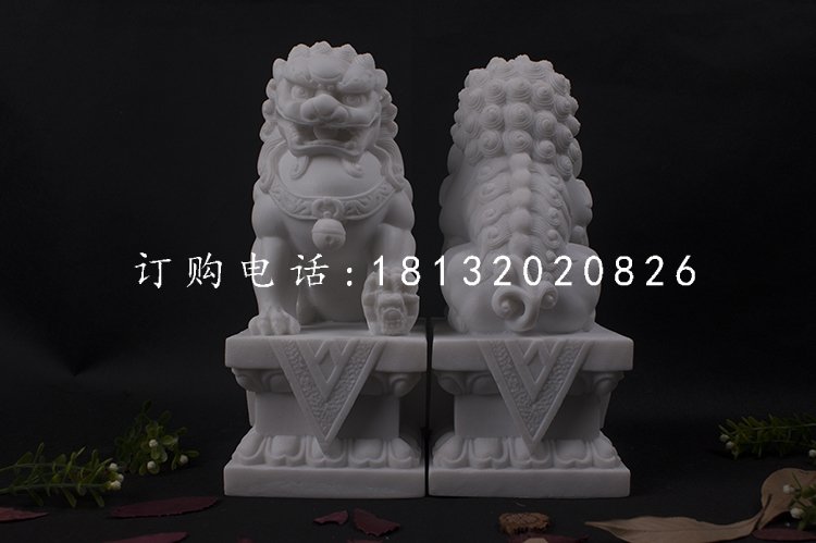漢白玉北京獅，石獅子