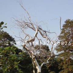 不銹鋼樹根雕塑，公園景觀雕塑