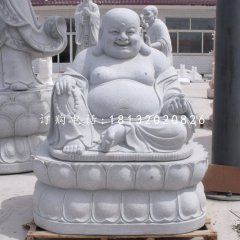 彌勒佛石雕，大肚彌勒佛石雕