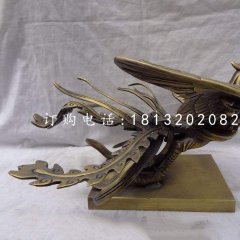 鳳凰銅雕，廣場鳳凰雕塑