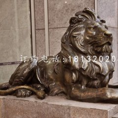 匯豐獅銅雕，歐式銅獅子