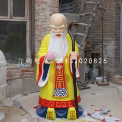 南極仙翁雕塑，玻璃鋼老壽星