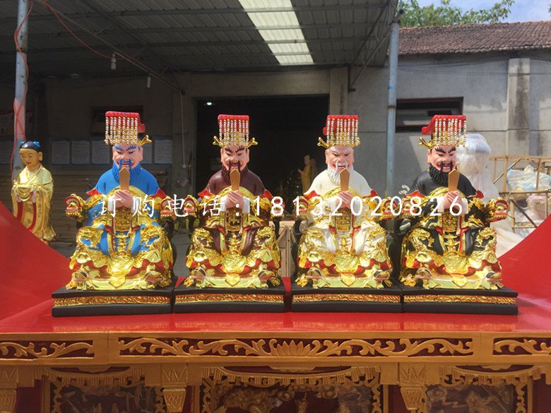 玻璃鋼龍王雕塑,神仙雕塑