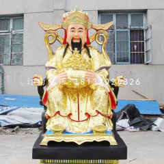 財神爺?shù)袼?，玻璃鋼神? width=