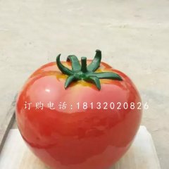 仿真西紅柿雕塑，玻璃鋼蔬菜