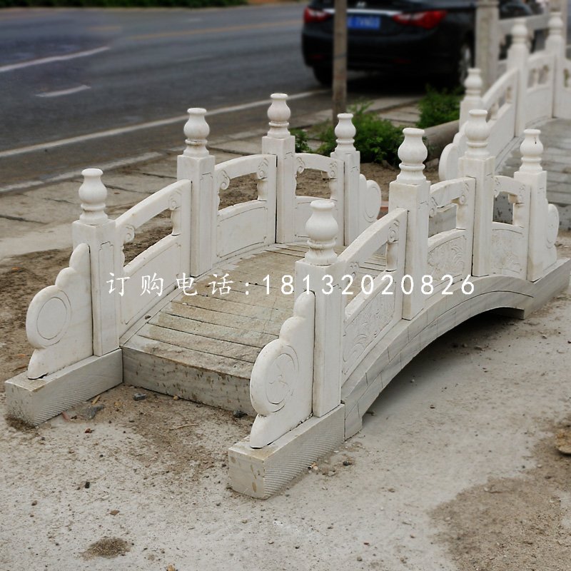 石拱橋，大理石橋雕塑