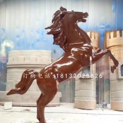噴漆馬雕塑，玻璃鋼立馬雕塑
