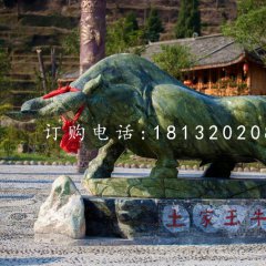 石雕牛，廣場動物石雕