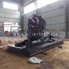 西洋獅銅雕，廣場(chǎng)銅獅子