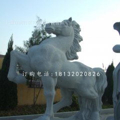石雕馬，廣場動物石雕