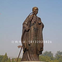 玄奘銅雕，唐朝和尚銅雕