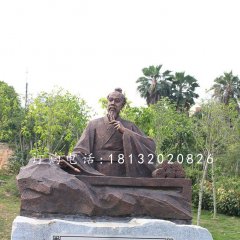 張仲景銅雕，古代人物銅雕