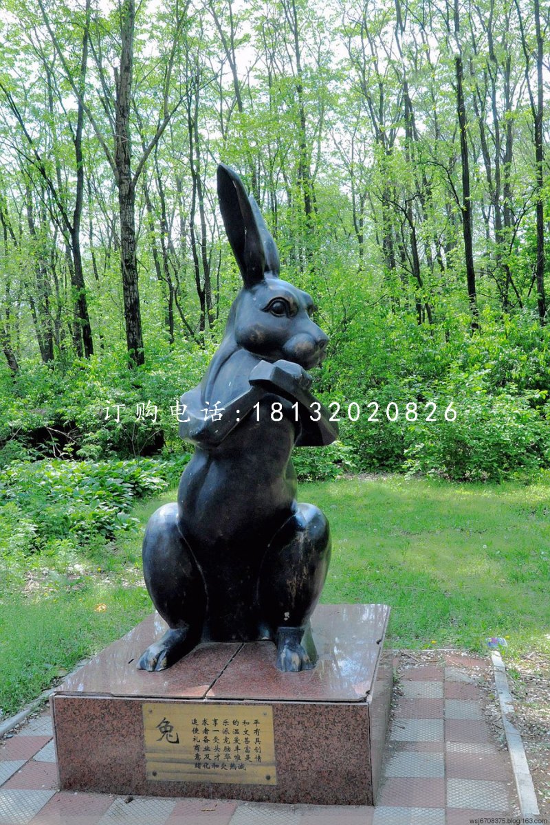 十二生肖動物銅雕 公園景觀銅雕 (3)