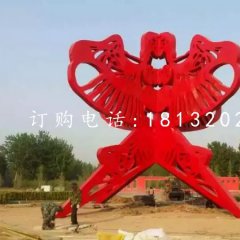 不銹鋼公園雕塑，不銹鋼風(fēng)箏雕塑