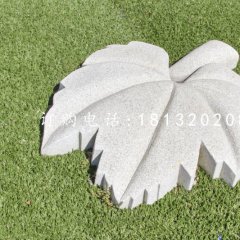 大理石樹(shù)葉石雕  楓葉石雕  公園景觀石雕