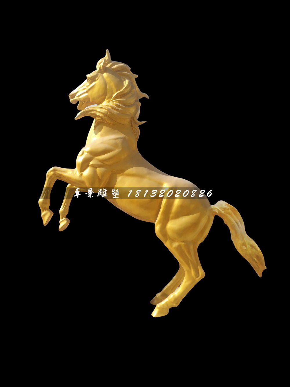 玻璃鋼馬雕塑，廣場立馬雕塑.jpg