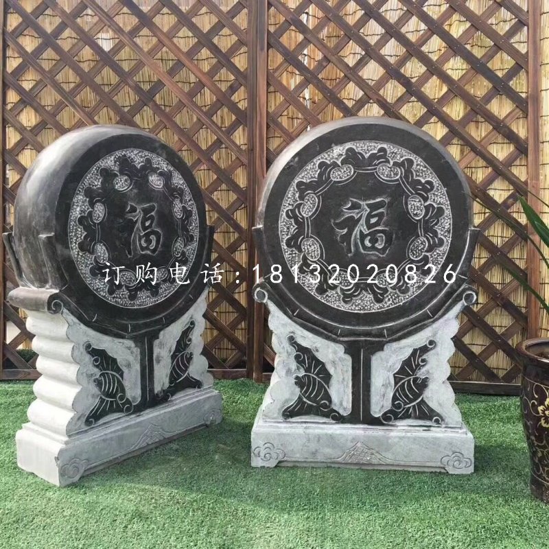 仿古石雕門墩，青石抱鼓石 (2).jpg