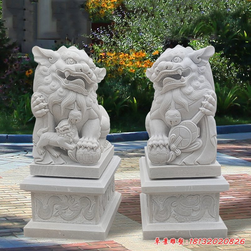 招財(cái)進(jìn)寶石獅子[1]