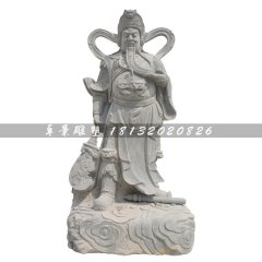 關(guān)帝石雕，大理石關(guān)帝石雕