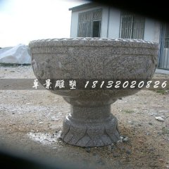 石花盆， 大理石花盆