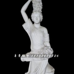 美女石雕，人物石雕塑