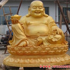 彌勒佛銅雕，招財(cái)彌勒佛銅雕