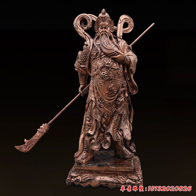 紫銅武財(cái)神持刀關(guān)二爺?shù)袼? />
<div id=