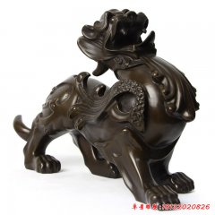貔貅銅雕，神獸銅雕