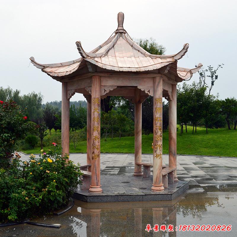 景區(qū)涼亭石雕