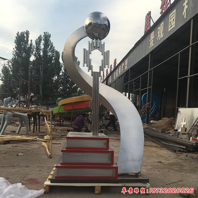 不銹鋼書籍鑰匙雕塑，校園不銹鋼雕塑
