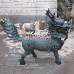 動物青銅雕塑