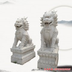 石雕麒麟動(dòng)物雕塑